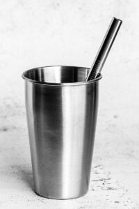 8.5 inch jumbo stainless steel straw