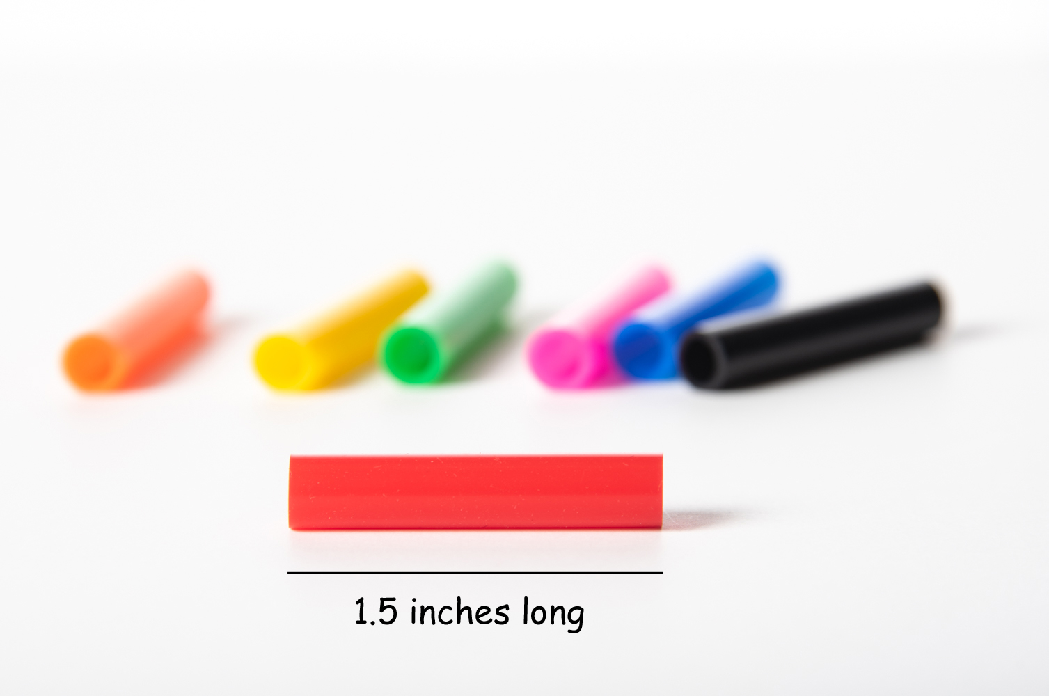 6mm flat silicone tips